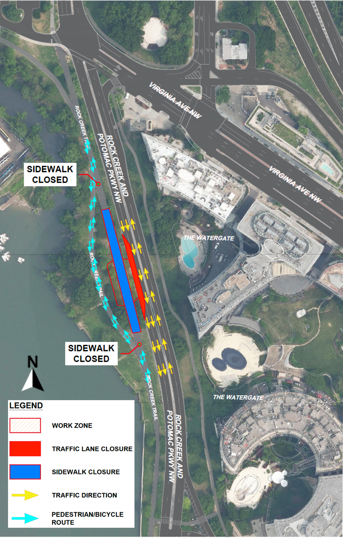 Virginia Avenue, NW Work (Map G)