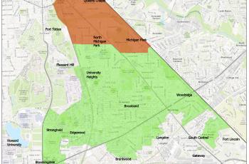 Updated map of impacted area as of 8-7