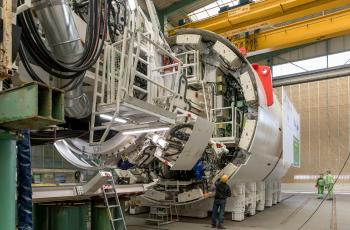 Mary Factory Acceptance Testin Tunnel Boring Machine named Mary undergoing Factory Acceptance Testing