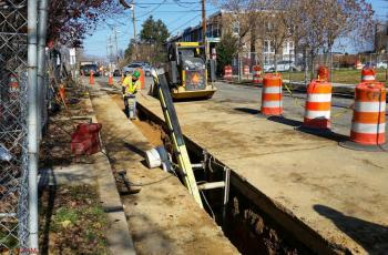 DC Water is replacing existing